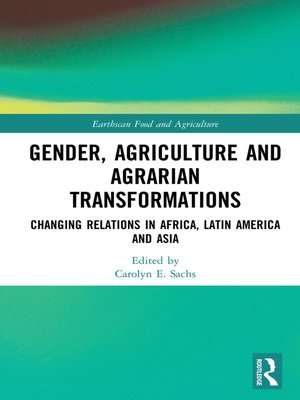 cover image of Gender, Agriculture and Agrarian Transformations